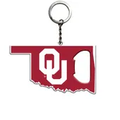 Fan Mats Oklahoma Sooners Keychain Bottle Opener