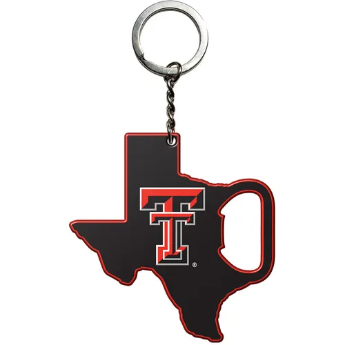 Fan Mats Texas Tech Red Raiders Keychain Bottle Opener