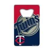 Fan Mats Minnesota Twins Credit Card Bottle Opener