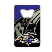 Fan Mats Baltimore Ravens Credit Card Bottle Opener