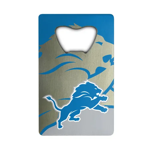 Fan Mats Detroit Lions Credit Card Bottle Opener