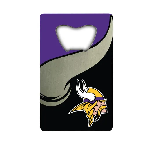 Fan Mats Minnesota Vikings Credit Card Bottle Opener