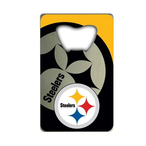 Fan Mats Pittsburgh Steelers Credit Card Bottle Opener