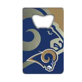 Fan Mats Los Angeles Rams Credit Card Bottle Opener