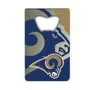 Fan Mats Los Angeles Rams Credit Card Bottle Opener