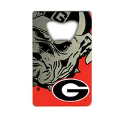 Fan Mats Georgia Bulldogs Credit Card Bottle Opener