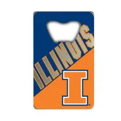 Fan Mats Illinois Illini Credit Card Bottle Opener