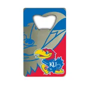 Fan Mats Kansas Jayhawks Credit Card Bottle Opener