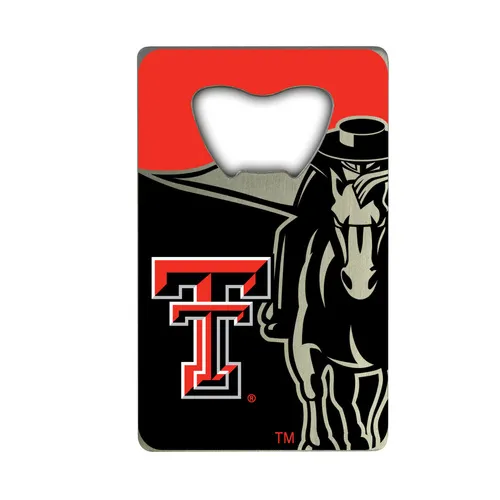 Fan Mats Texas Tech Red Raiders Credit Card Bottle Opener