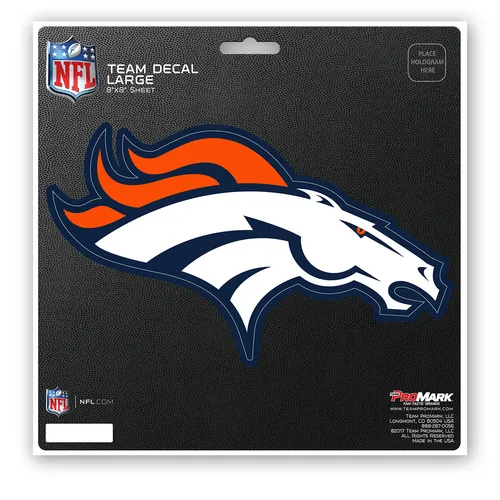 Fan Mats Denver Broncos Large Decal Sticker