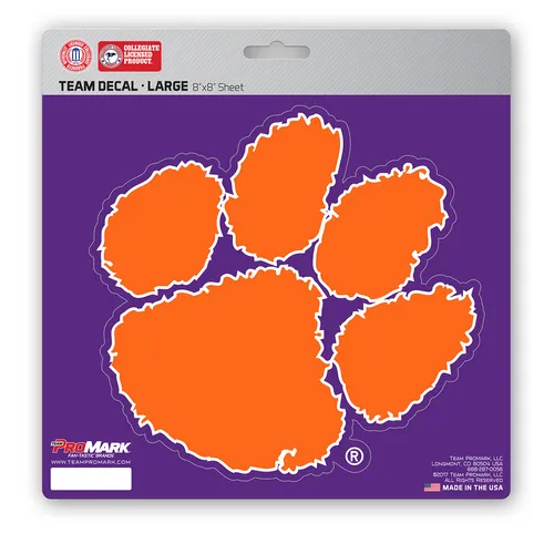 Fan Mats Clemson Tigers Large Decal Sticker