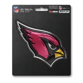 Fan Mats Arizona Cardinals 3D Decal Sticker