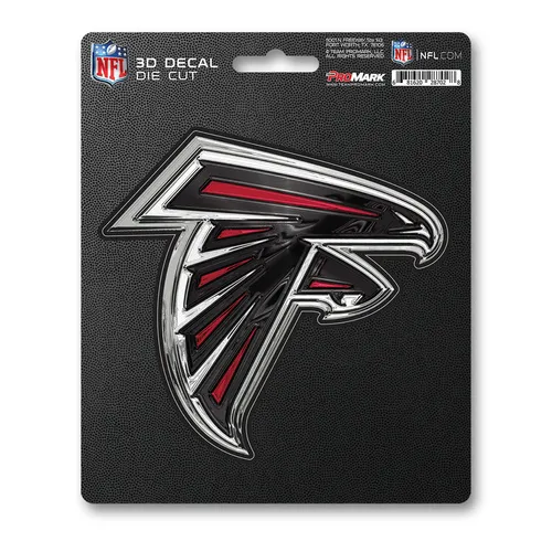 Fan Mats Atlanta Falcons 3D Decal Sticker