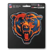 Fan Mats Chicago Bears 3D Decal Sticker