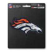 Fan Mats Denver Broncos 3D Decal Sticker