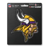 Fan Mats Minnesota Vikings 3D Decal Sticker