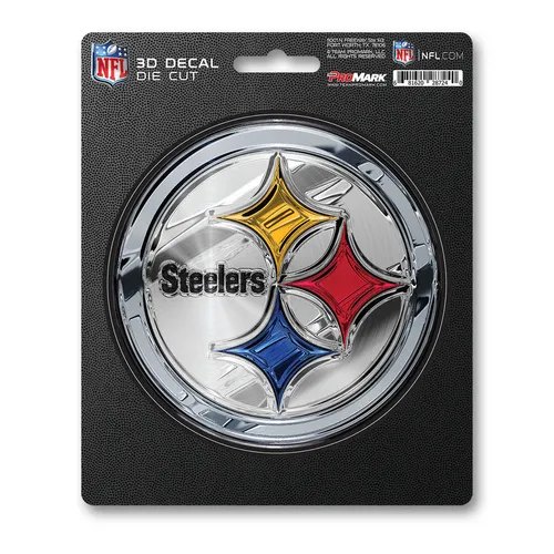 Fan Mats Pittsburgh Steelers 3D Decal Sticker