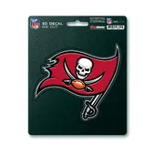 Fan Mats Tampa Bay Buccaneers 3D Decal Sticker