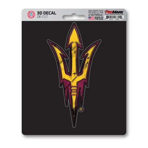 Fan Mats Arizona State Sun Devils 3D Decal Sticker