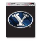 Fan Mats Byu Cougars 3D Decal Sticker