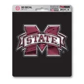 Fan Mats Mississippi State Bulldogs 3D Decal Sticker