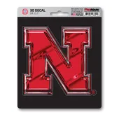 Fan Mats Nebraska Cornhuskers 3D Decal Sticker