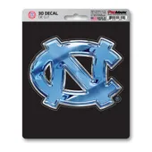 Fan Mats North Carolina Tar Heels 3D Decal Sticker