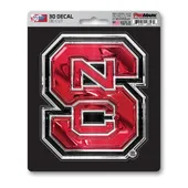 Fan Mats Nc State Wolfpack 3D Decal Sticker