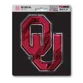 Fan Mats Oklahoma Sooners 3D Decal Sticker