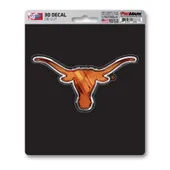 Fan Mats Texas Longhorns 3D Decal Sticker