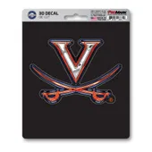 Fan Mats Virginia Cavaliers 3D Decal Sticker