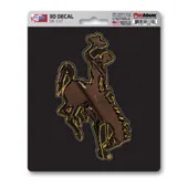 Fan Mats Wyoming Cowboys 3D Decal Sticker