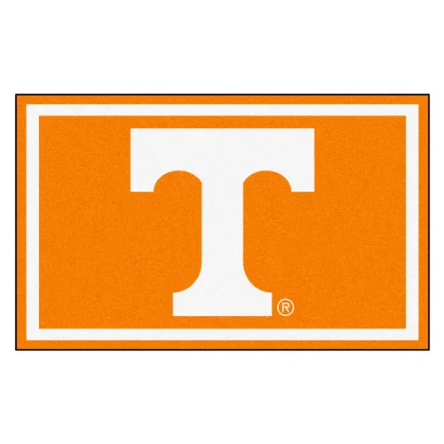 Fan Mats Tennessee Volunteers 4Ft. X 6Ft. Plush Area Rug