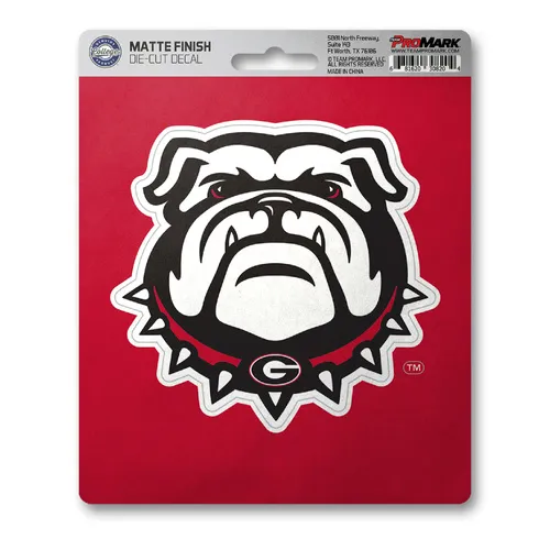 Fan Mats Georgia Bulldogs Matte Decal Sticker
