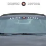 Fan Mats Houston Astros Sun Stripe Windshield Decal 3.25 In. X 34 In.