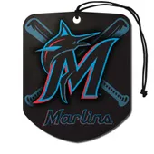 Fan Mats Miami Marlins 2 Pack Air Freshener