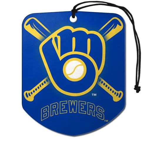 Fan Mats Milwaukee Brewers 2 Pack Air Freshener