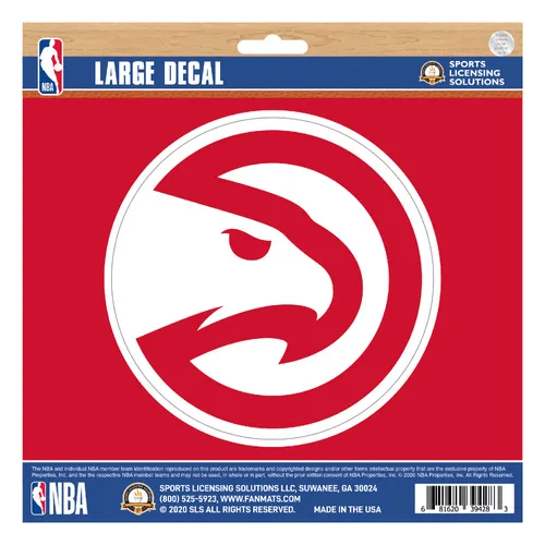 Fan Mats Atlanta Hawks Large Decal Sticker