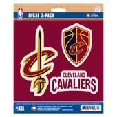 Fan Mats Cleveland Cavaliers 3 Piece Decal Sticker Set