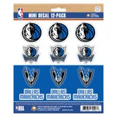 Fan Mats Dallas Mavericks 12 Count Mini Decal Sticker Pack