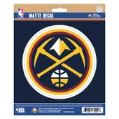 Fan Mats Denver Nuggets Matte Decal Sticker