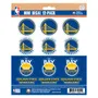 Fan Mats Golden State Warriors 12 Count Mini Decal Sticker Pack