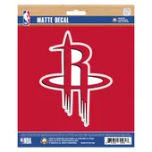 Fan Mats Houston Rockets Matte Decal Sticker