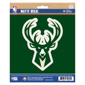 Fan Mats Milwaukee Bucks Matte Decal Sticker