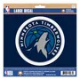 Fan Mats Minnesota Timberwolves Large Decal Sticker
