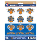 Fan Mats New York Knicks 12 Count Mini Decal Sticker Pack