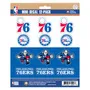 Fan Mats Philadelphia 76Ers 12 Count Mini Decal Sticker Pack