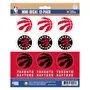 Fan Mats Toronto Raptors 12 Count Mini Decal Sticker Pack