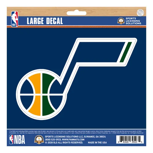 Fan Mats Utah Jazz Large Decal Sticker