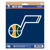 Fan Mats Utah Jazz Matte Decal Sticker